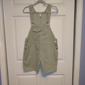 Salty by Andie Y Corduroy Overall Shorts